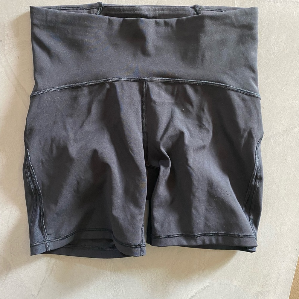 Lululemon winder train biker short black